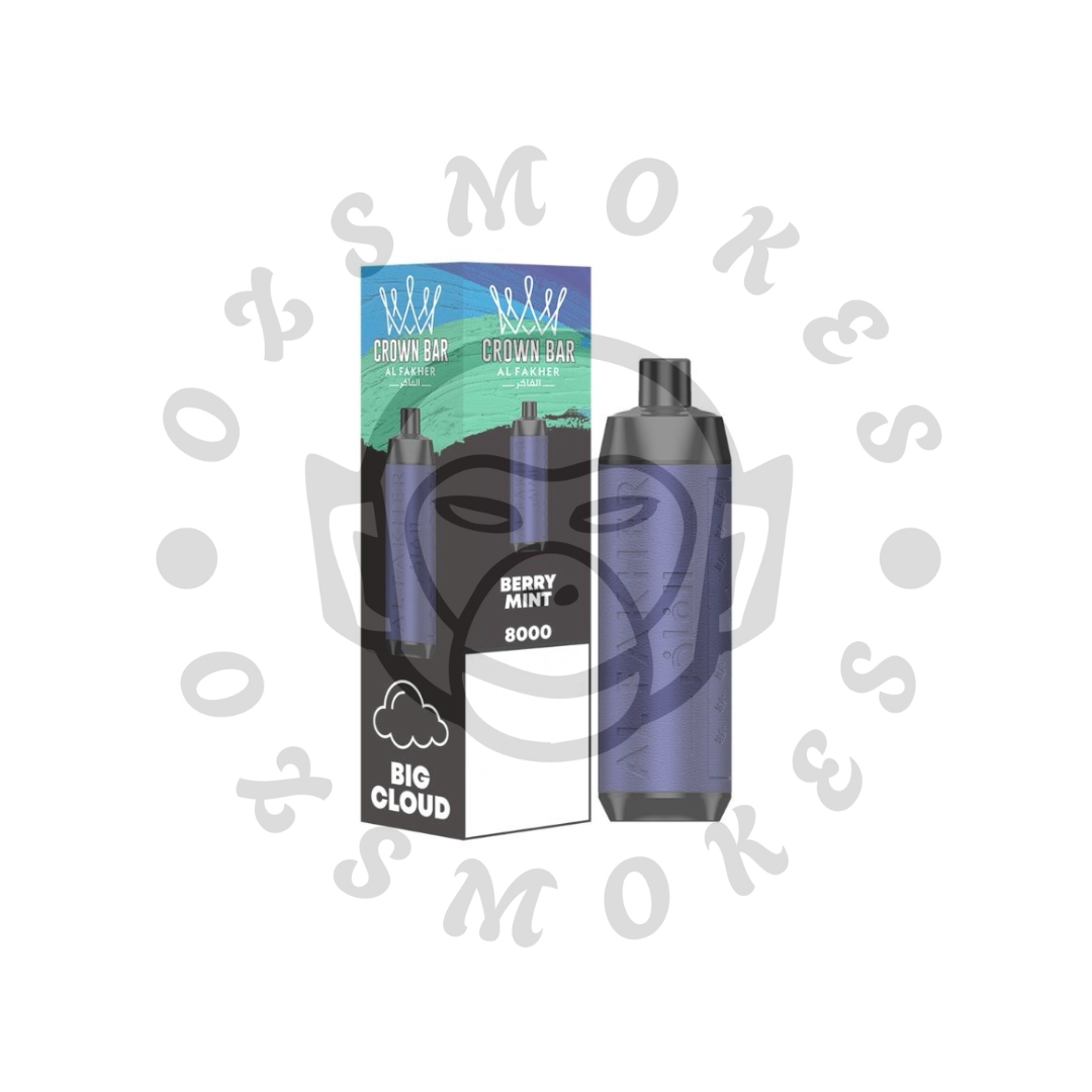 Al Fakher Crown Bar 8000 Puffs OzSmokes Al Fakher Crown Bar 8000 Puffs OzSmokes